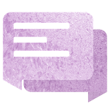EvolveSMS Frost Purple icon