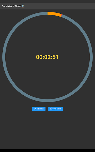 Countdown Timer Screen 3
