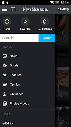 Marshall News Messenger Screen 3