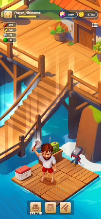 Game screenshot Raft Quest: Выживание на Плоту apk download