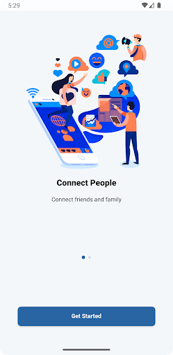 Android application shaunSocial Demo screenshort