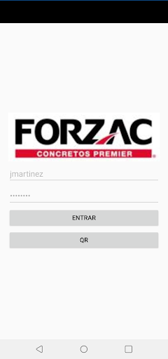 Android application ForzacSign screenshort