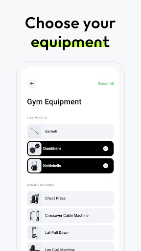 Screenshot of Zing AI: Home & Gym Workouts