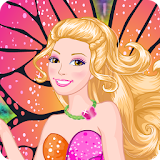 Dress Up Barbie Mariposa icon
