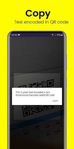 QR Code Reader Screen 2