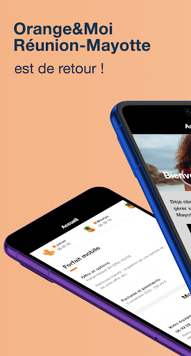 Android application Orange et Moi Réunion Mayotte screenshort