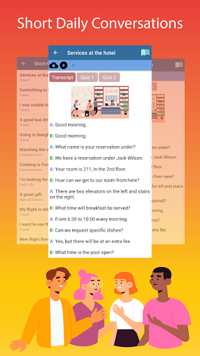 English Conversation Practice Screen 3