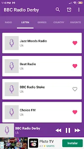 Uk BBC Radio Derby App fm