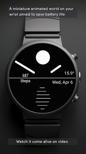 Android application Horizon Battery Saving Watch screenshort