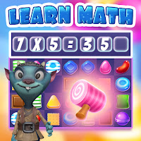 Multiplication table training, Learn Math Match 3