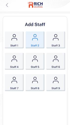 RICH Check-in Screenshot