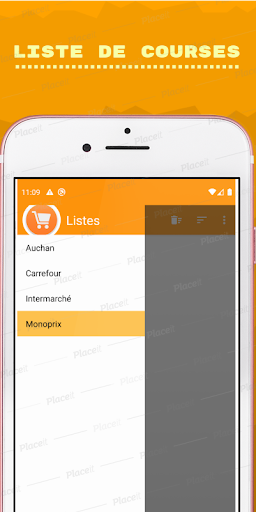 liste de courses en français