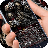 Death skull brother gun king theme keyboard icon