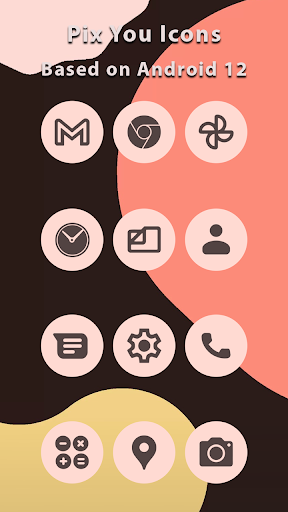 Pix You Salmon Light Icons