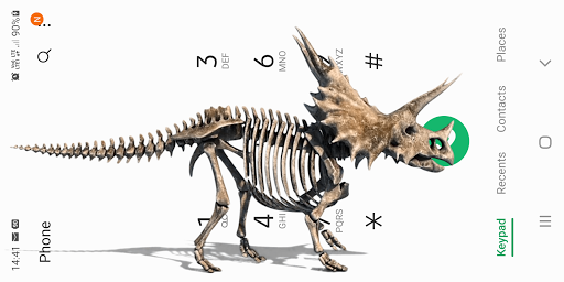 Dinosaur Skeleton Walks Joke