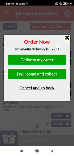 Android application Great Yarmouth Pizza And Kebab screenshort