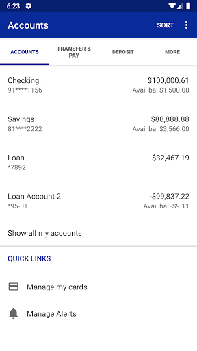 Sanibel Captiva Community Bank Screen 3