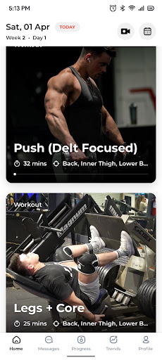 Men Women Fitness Screen 2