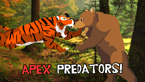Android application Tiger Fights Bear screenshort