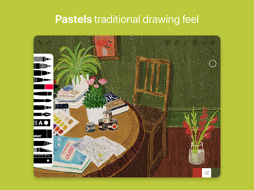 Screenshot of Tayasui Sketches