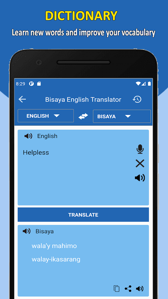 #6. Bisaya Translate to English (Android) 게시자: AML Developer