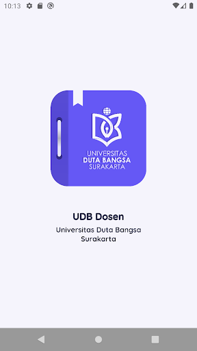 Android application UDB Dosen screenshort