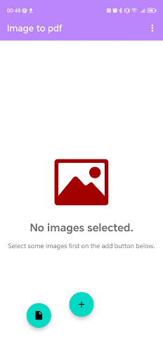 Android application Image to PDF: PDF Converter screenshort