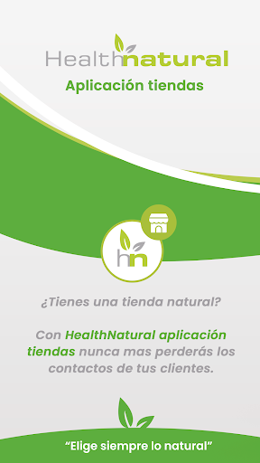 Android application Health Natural Comercios screenshort