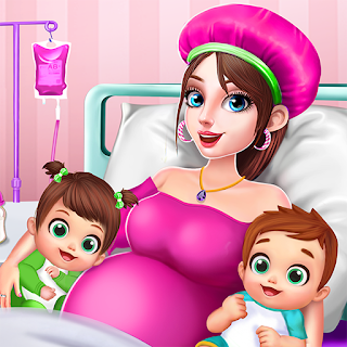 Pregnant Mom & Twin Baby Game apk