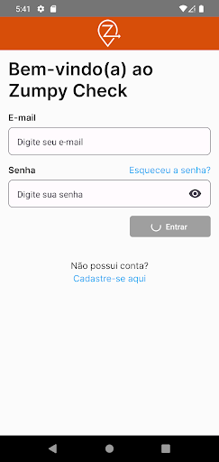 Android application Zumpy Check screenshort