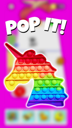 Android application Popat game - Fidget Trading screenshort