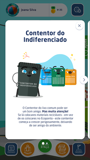 Recycle BinGo Screen 3