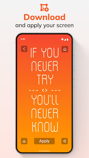 Screenshot of Pure Solid Color Wallpapers