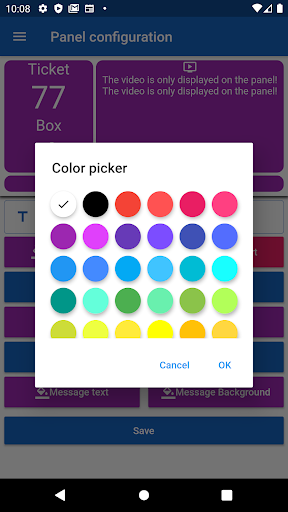 Android application Window Next screenshort