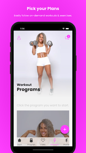 TRIFIT APP Screen 2