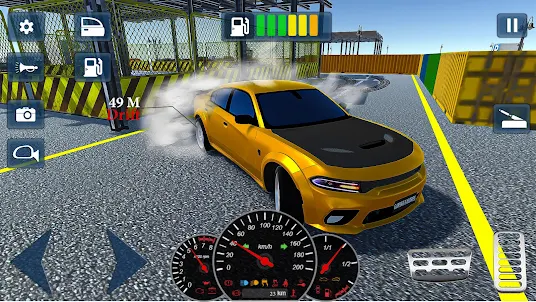 Dodge sạc Hellcat Drift 3D
