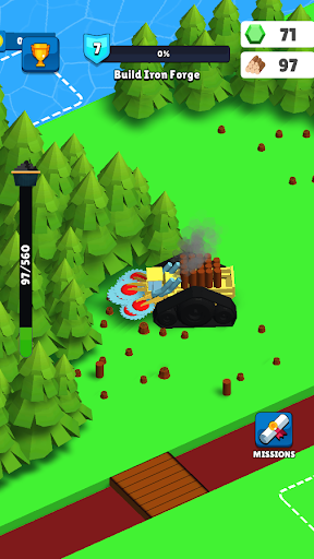 Android application Farm & Harvest Tycoon 3D screenshort