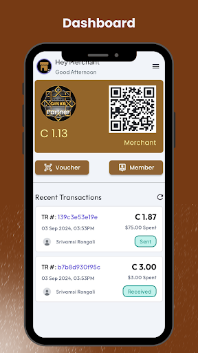 Android application GDCikka Merchant Partner screenshort