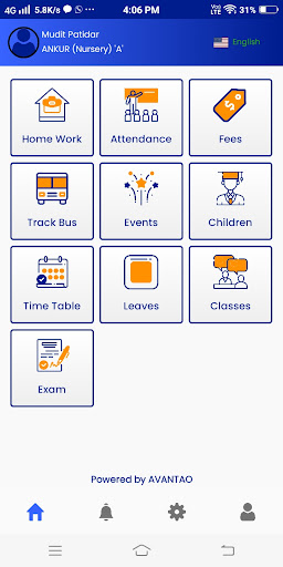 Nahar Parent Screen 2