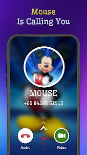 Mouse Fake Video Call Prank