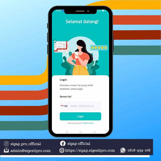 Android application SIGAP screenshort