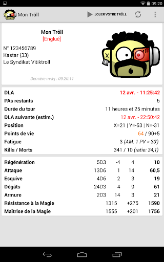 Avertisseur de DLA MountyHall