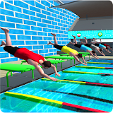 Water Swimming Diving Race Competition icon