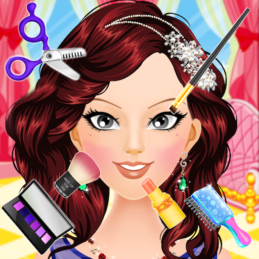 Prom Queen Makeover Salon Game logo