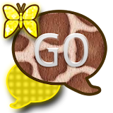 GO SMS THEME/YellowGiraffe icon