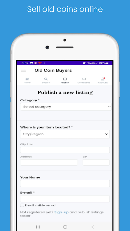 Old Coin Marketplace: Sell now - 6 - (Android)
