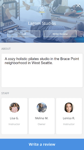 Android application Lagom Studios screenshort
