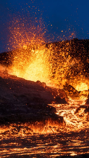 Android application Volcano Wallpapers screenshort