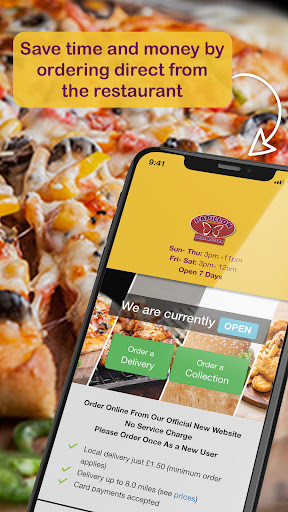 Android application Papillon Pizza&Grill Haverhill screenshort