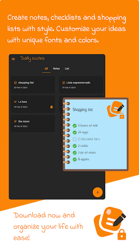 Daily Notes - Notes and List